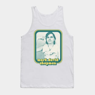 Mark David Chapman / Retro True Crime Design Tank Top